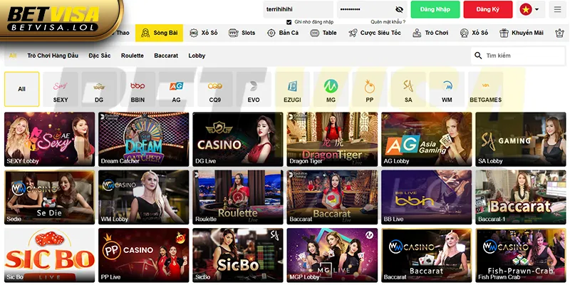 Tổng hợp các ưu điểm nổi bật của sân chơi casino tại hệ thống Betvisa