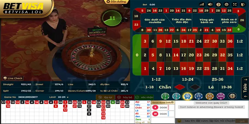 Giới thiệu về cách chơi Roulette online