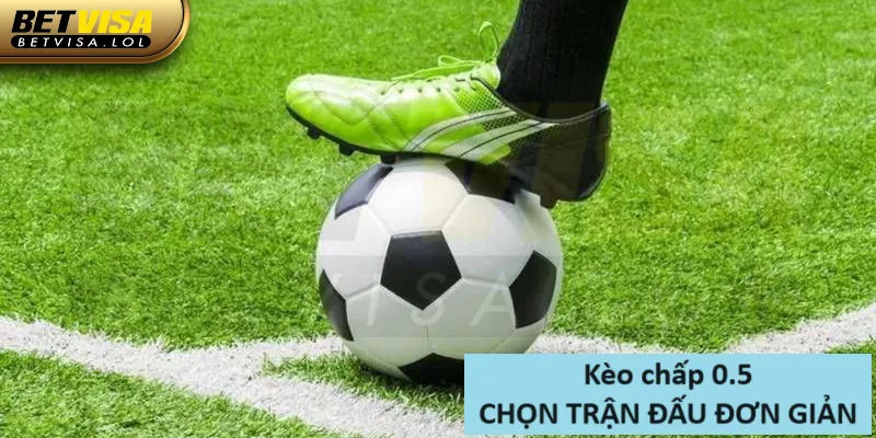 Lựa chọn trận đấu đơn giản khi đặt cược